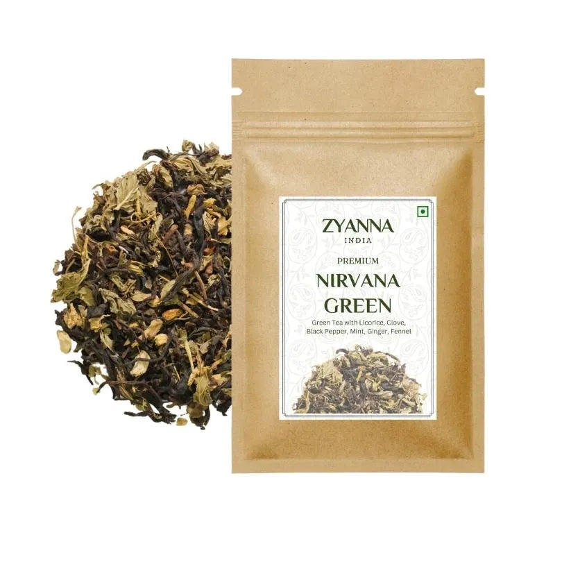 Nirvana Green Tea - ZYANNA® India - zyanna.com