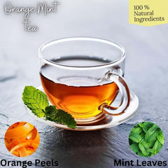 Orange Mint Tea - ZYANNA® India - zyanna.com
