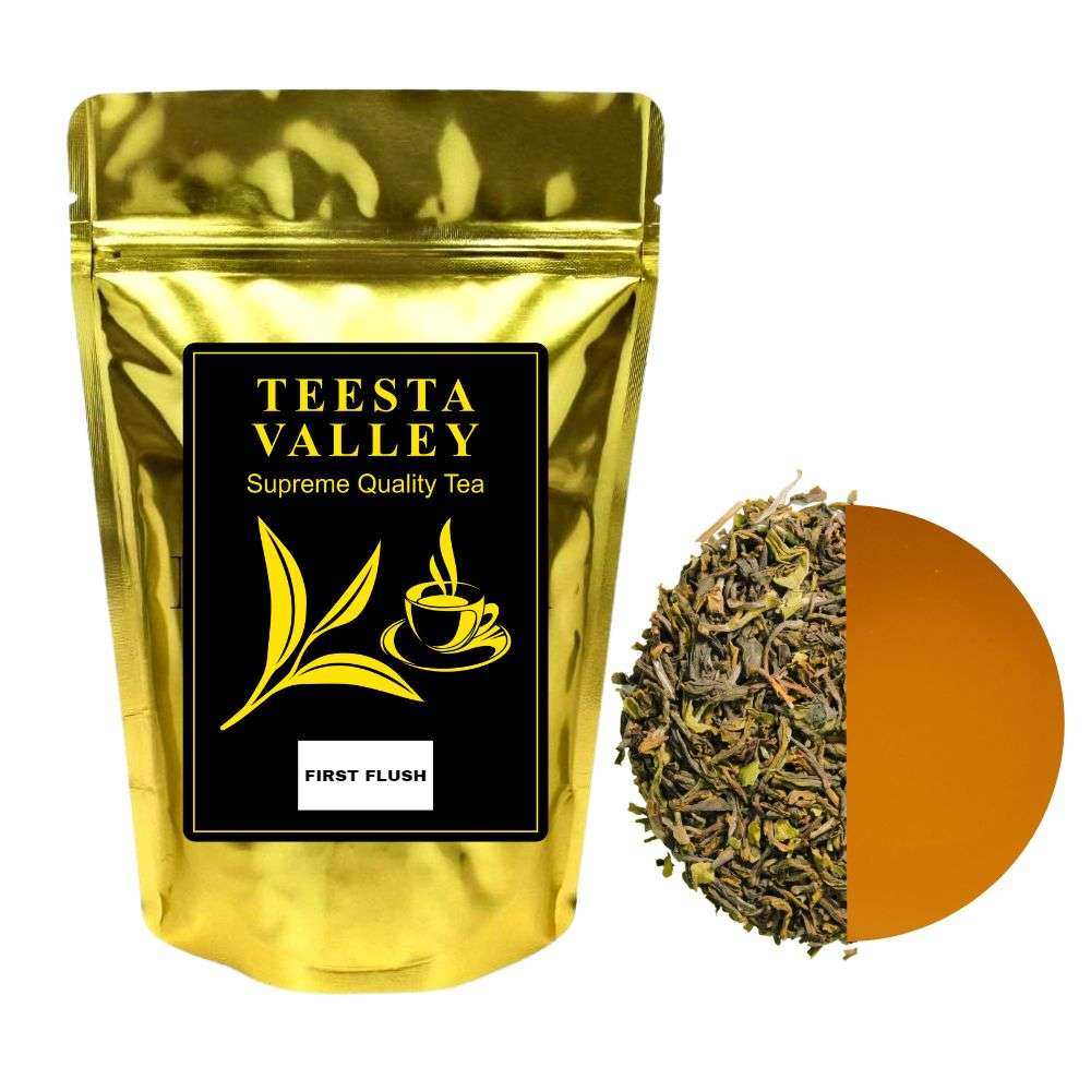 Teesta Valley - Darjeeling Leaf Tea - First(1st) Flush - Since 1841 - ZYANNA® India - zyanna.com