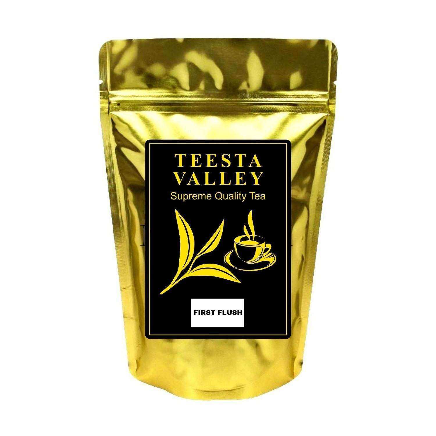 Teesta Valley - Darjeeling Leaf Tea - First(1st) Flush - Since 1841 - ZYANNA® India - zyanna.com