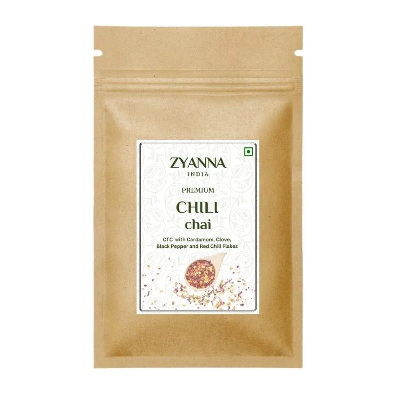 Chili Chai - Spicy Chai (250g) - ZYANNA® India - zyanna.com