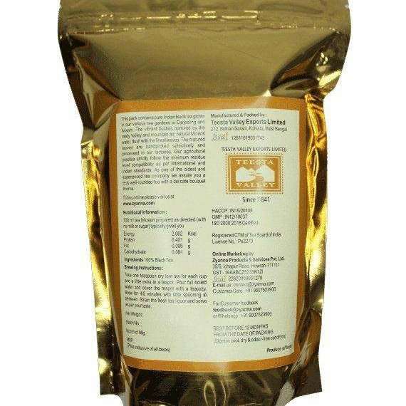 Teesta Valley - Darjeeling Leaf Tea - Roasted Tea - Since 1841 - ZYANNA® India - zyanna.com